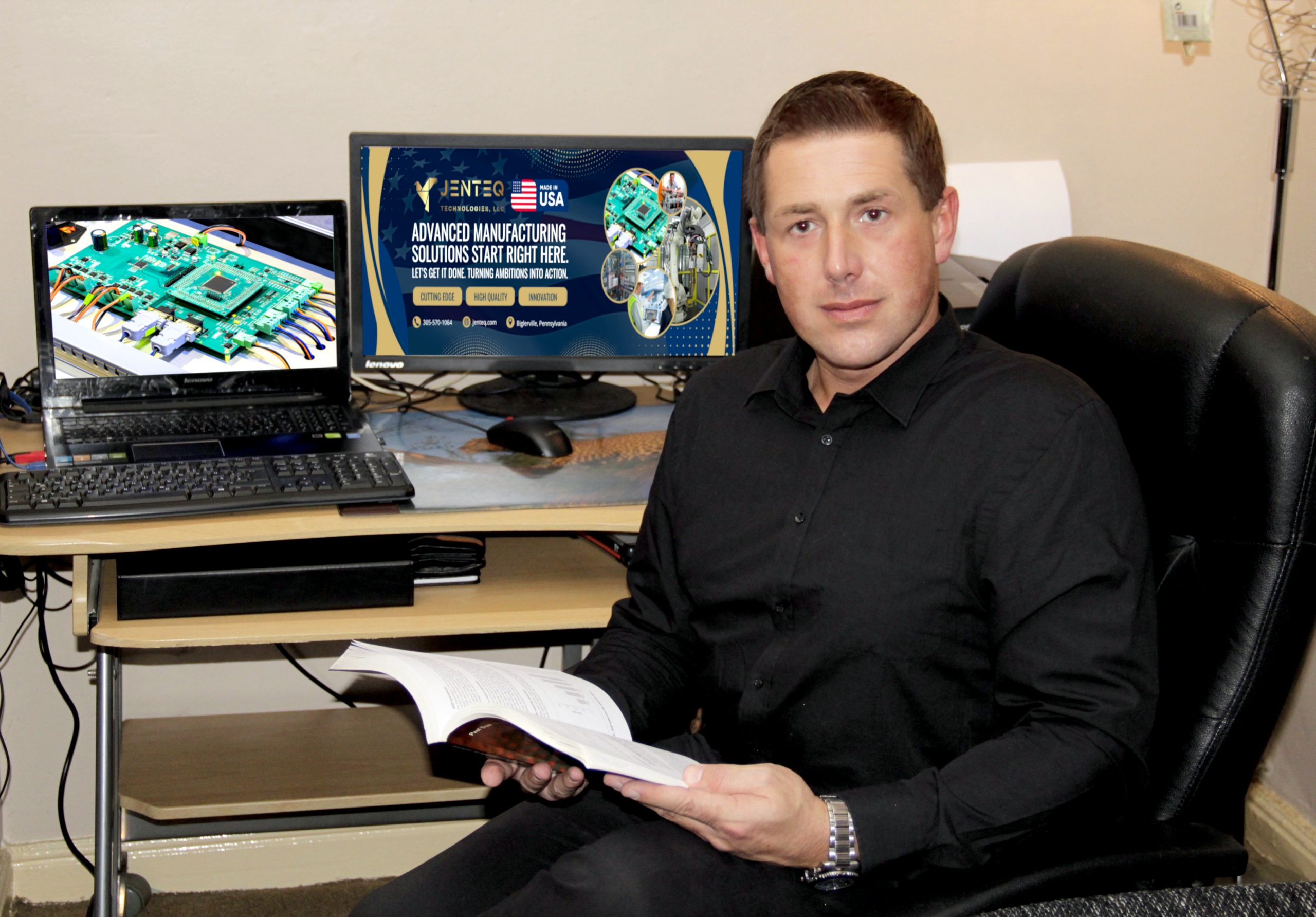 Prof. Eng. Jens Kellner at JENTEQ Technologies, an award-winning linguist fluent in over 10 languages, with 20+ years of experience providing expert translation services.